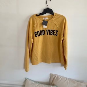 good vibes sweatshirt